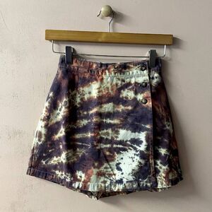 Vintage Skoozi Tie Dye Skort Size 5 EUC